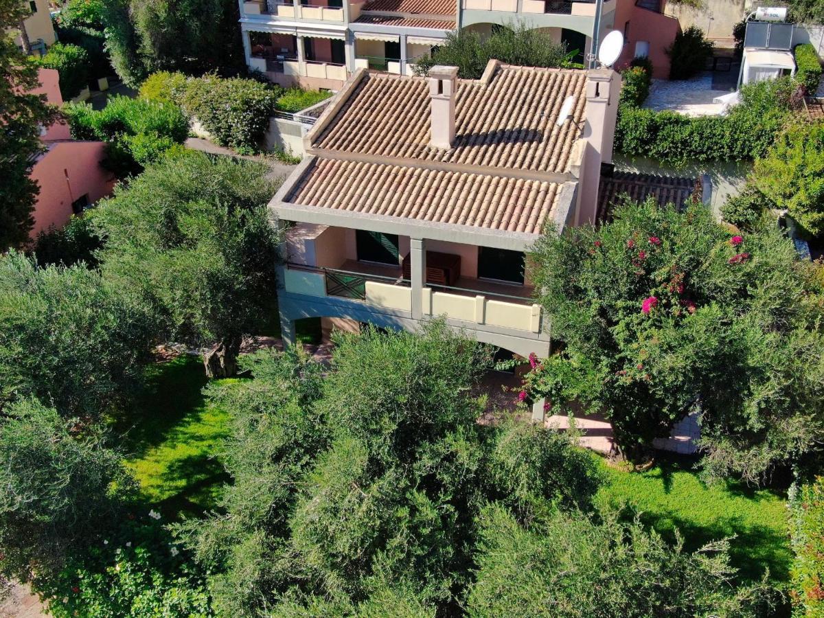 Pebbles And Sea At Barbati With Shared Pool Apartment Exterior photo